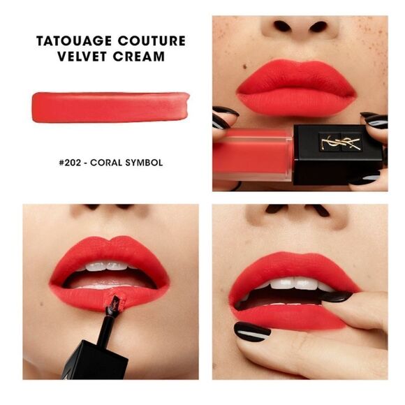 NIB Yves Saint Laurent Velvet Cream Matte Liquid Lipstick - Picture 2 of 4